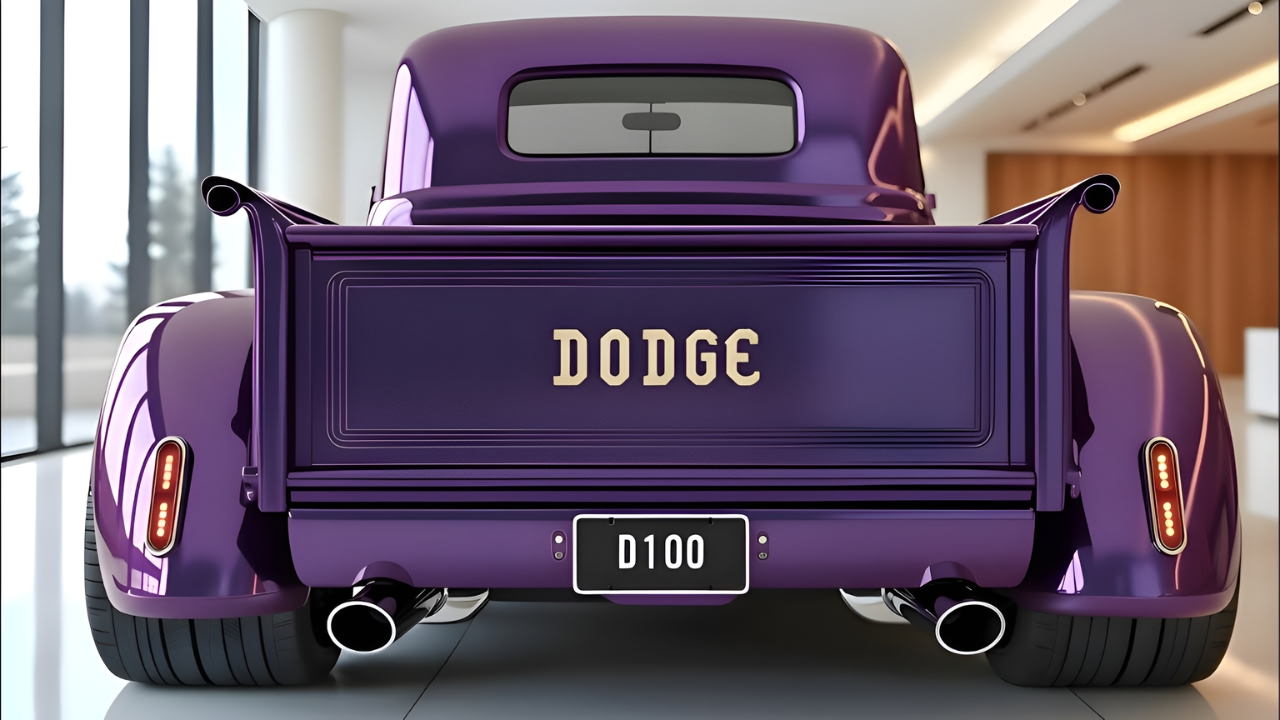 Dodge D-100 Pickup 2026: Camión Potente y Versátil para Trabajo Pesado y Aventura