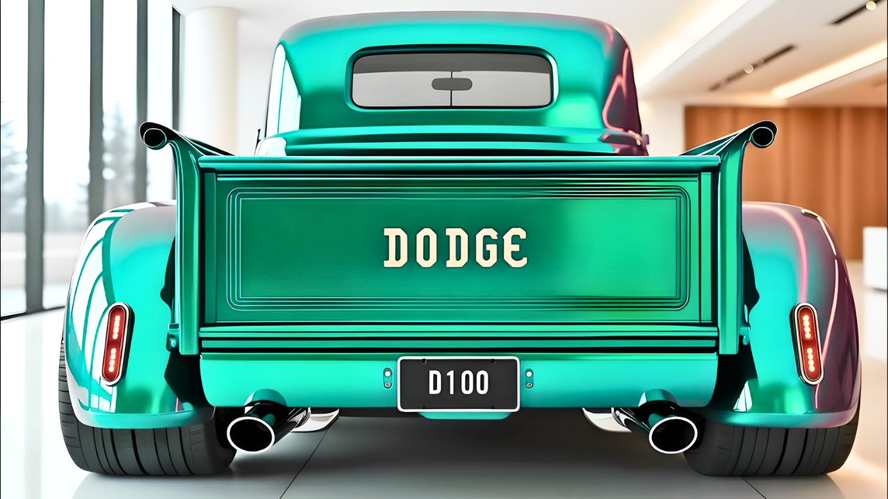 Nueva Dodge D-100 2026: La Pickup Clásica Regresa con Estilo Moderno