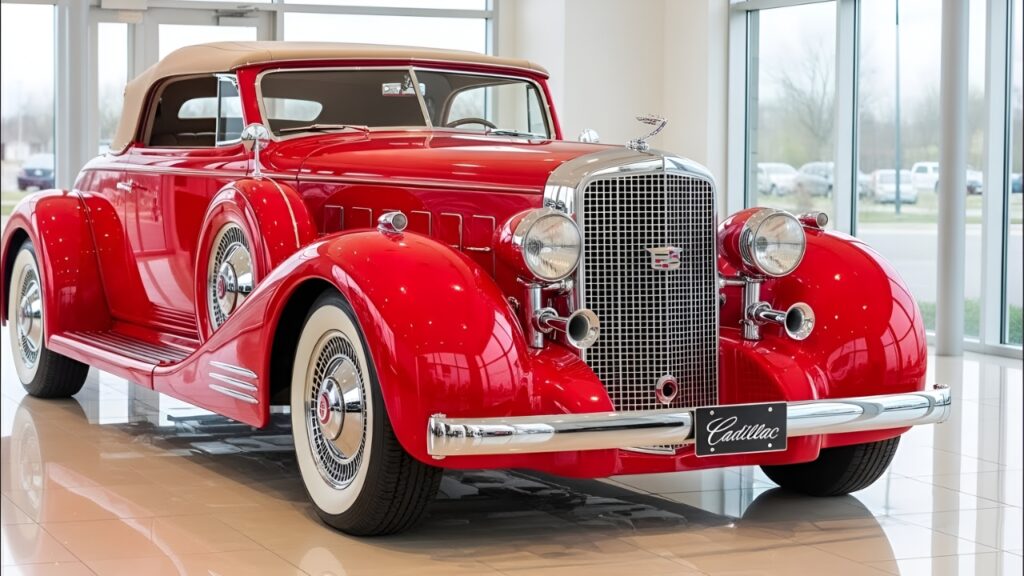 Cadillac V-16 Convertible Coupe 1933: El Clásico Automóvil de Lujo que Marcó la Historia