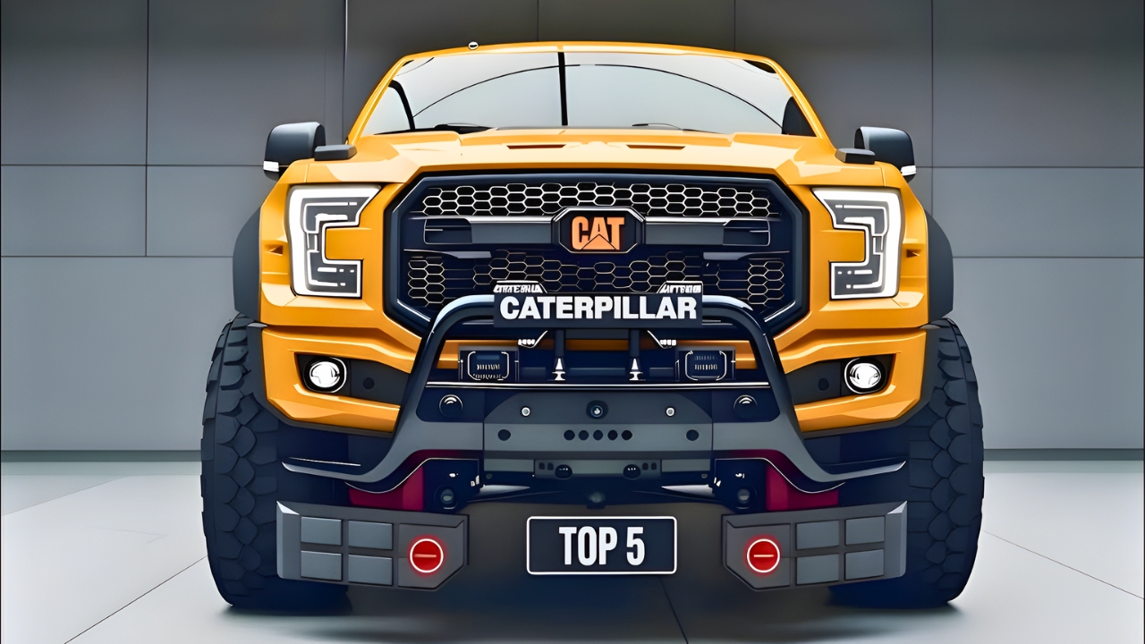 Nueva Pickup Caterpillar 2026: Potencia Industrial y Gran Capacidad Off-Road