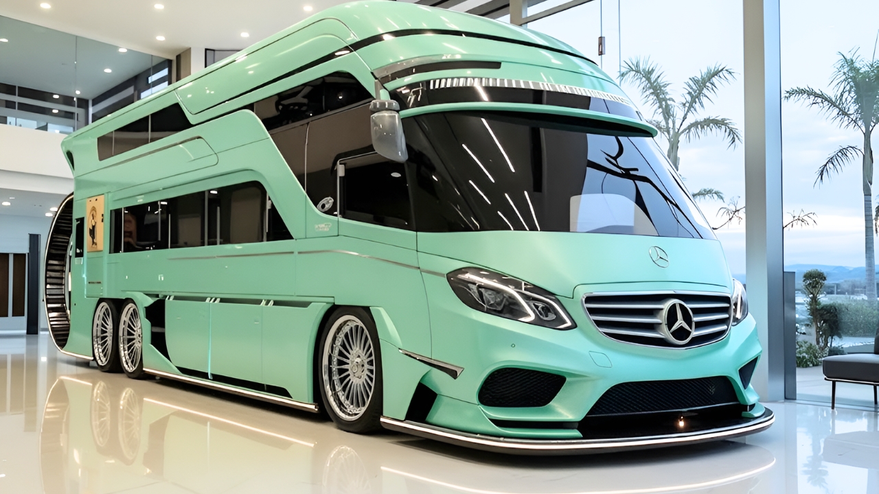 2027 Mercedes-Benz Clase E Motorhome – Casa de Lujo sobre Ruedas por $200,000 que Te Sorprenderá
