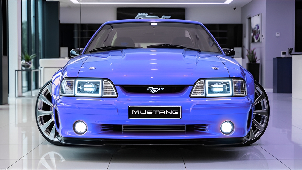 Nuevo Mustang Fox Body Custom: estilo icónico, rendimiento mejorado y detalles únicos para los fanáticos del muscle car