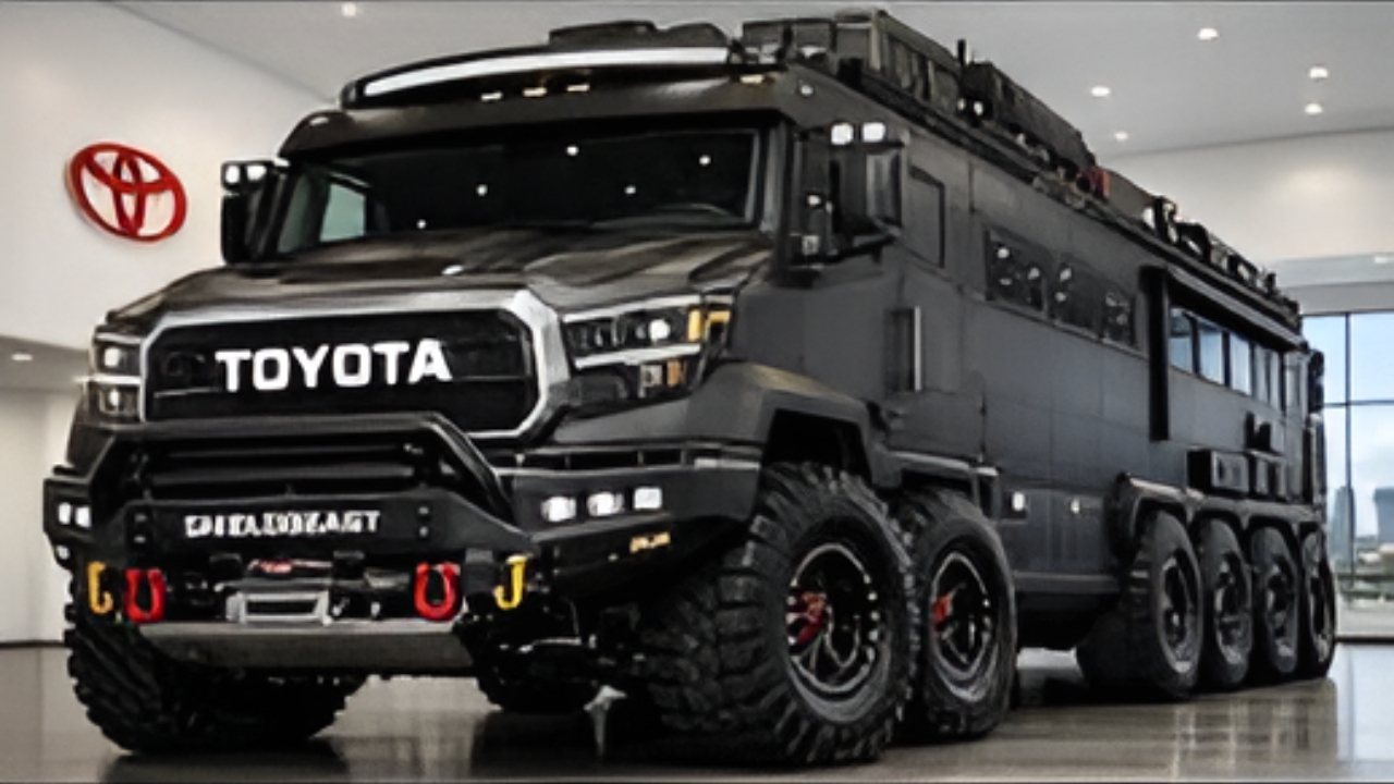 Dream 12x12 Toyota 2026 Motorhome: la impresionante autocaravana futurista que combina lujo, espacio y tecnología avanzada para viajar